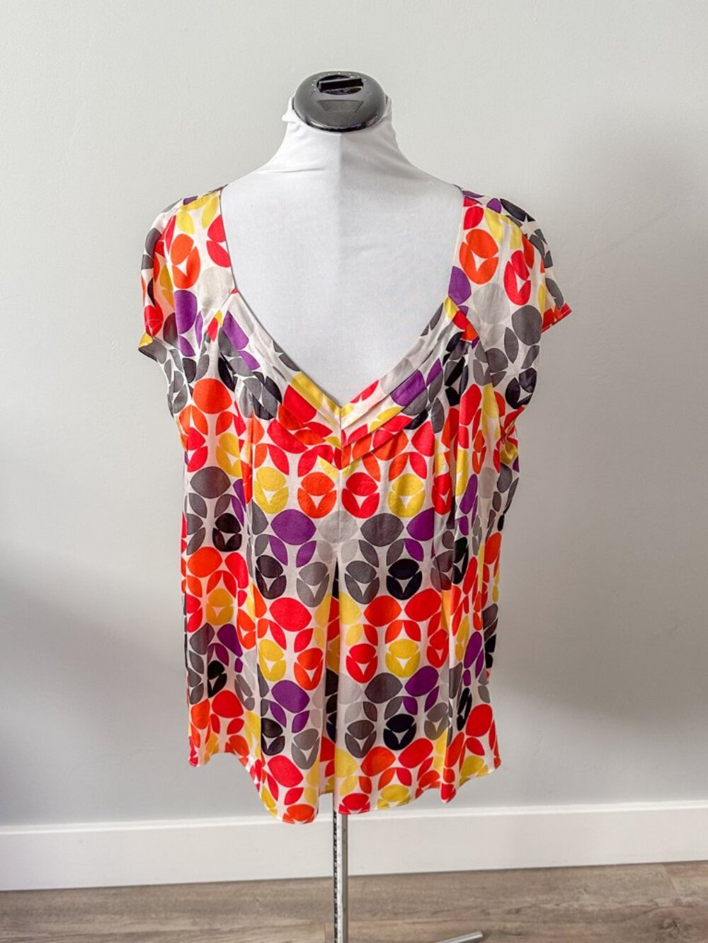 Nine West Plus Size Women's Print Blouse